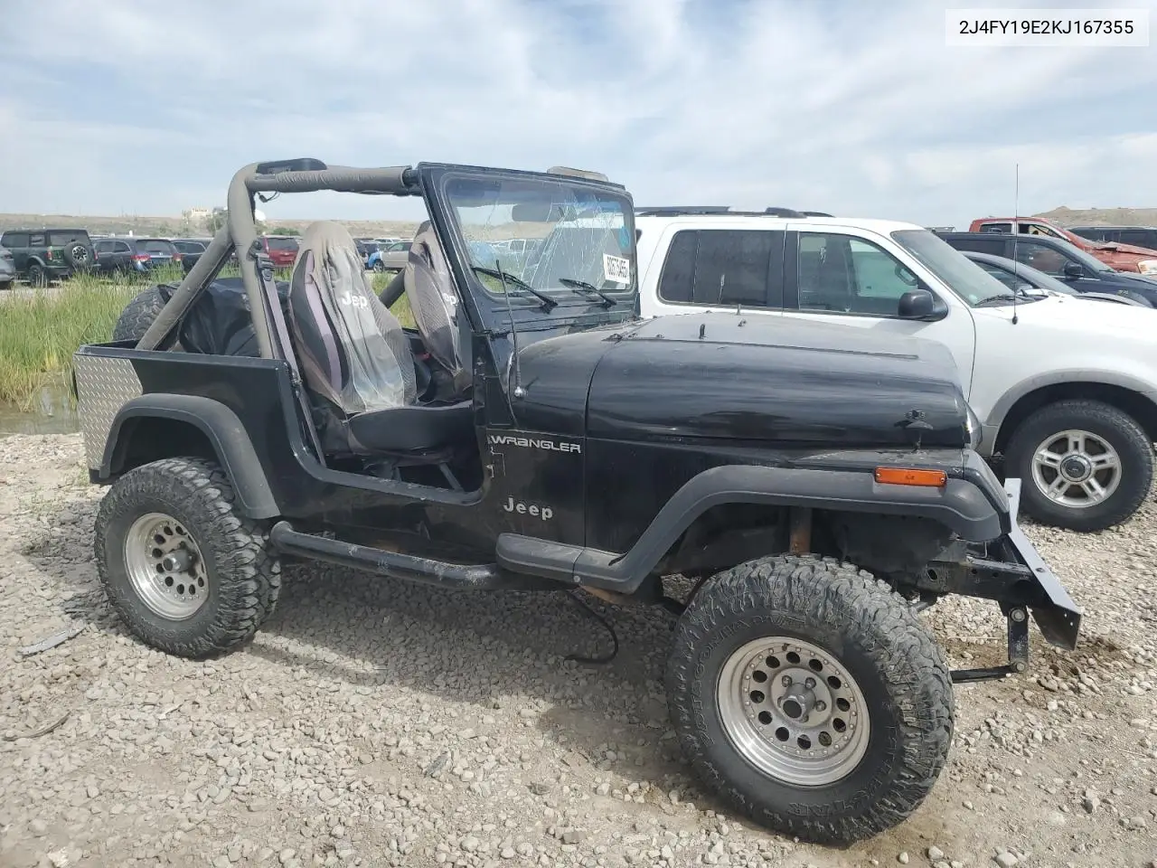 1989 Jeep Wrangler / Yj VIN: 2J4FY19E2KJ167355 Lot: 60575455