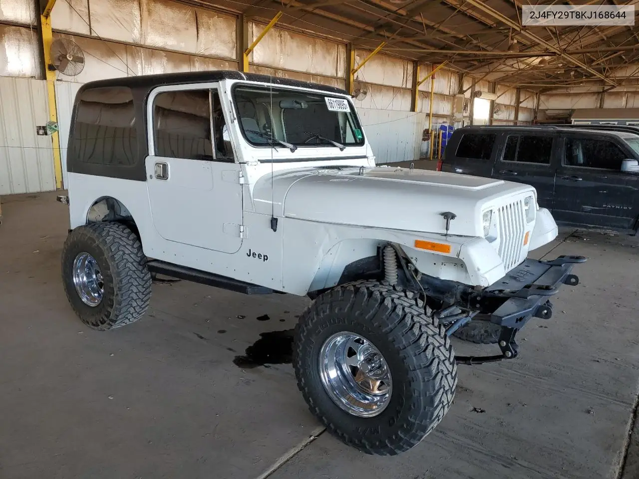 1989 Jeep Wrangler / Yj VIN: 2J4FY29T8KJ168644 Lot: 66119895