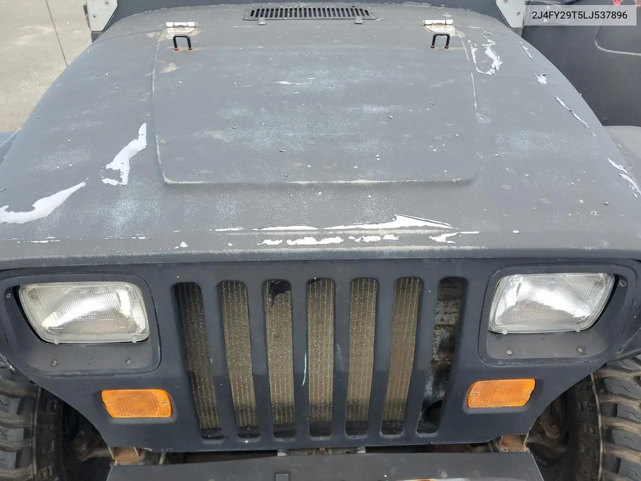 1990 Jeep Wrangler / Yj VIN: 2J4FY29T5LJ537896 Lot: 57021295