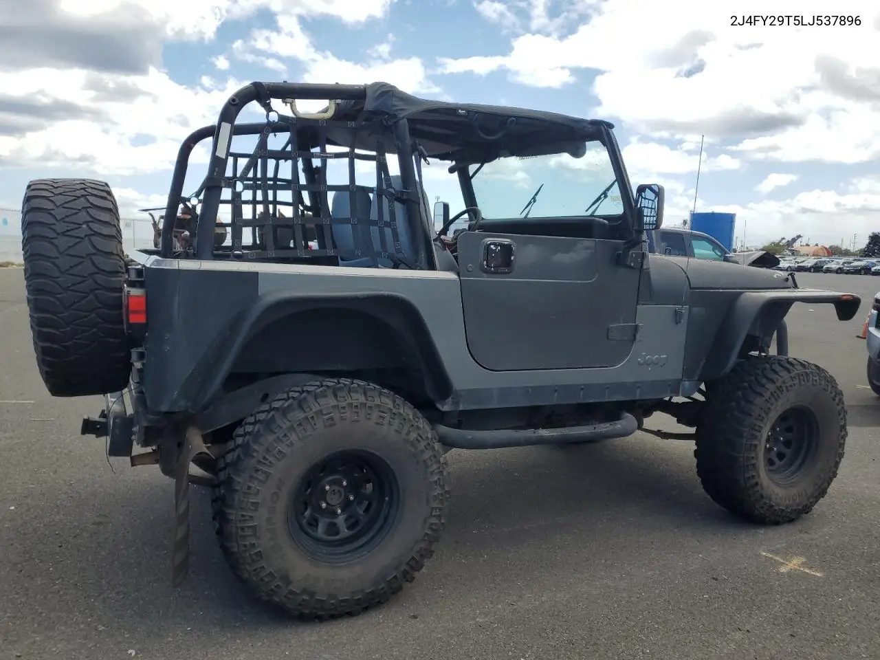 1990 Jeep Wrangler / Yj VIN: 2J4FY29T5LJ537896 Lot: 57021295
