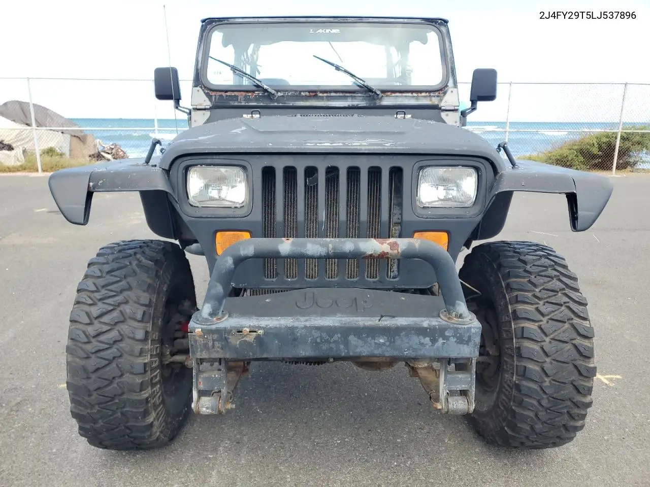 1990 Jeep Wrangler / Yj VIN: 2J4FY29T5LJ537896 Lot: 57021295