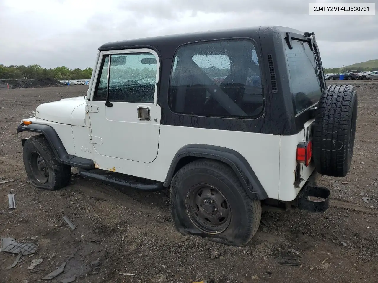 1990 Jeep Wrangler / Yj VIN: 2J4FY29T4LJ530731 Lot: 57488035