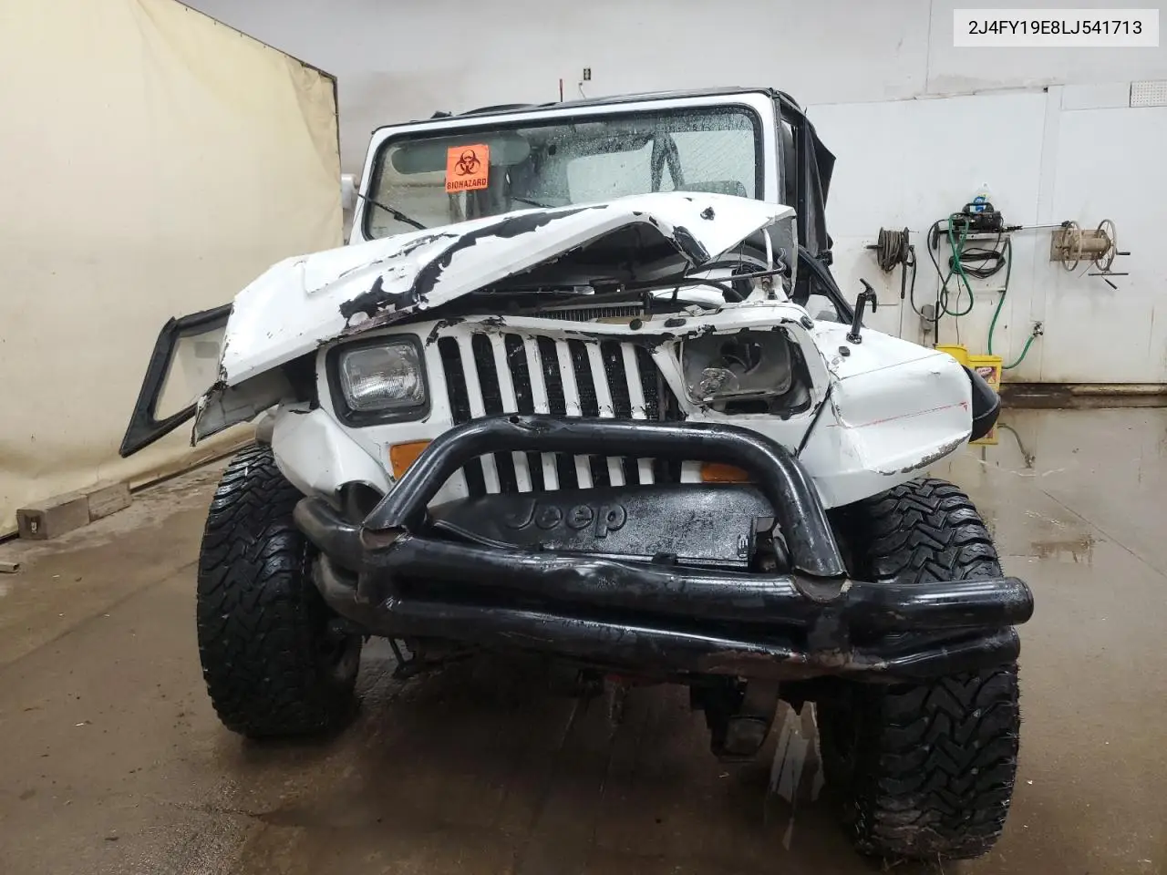 1990 Jeep Wrangler / Yj S VIN: 2J4FY19E8LJ541713 Lot: 60809655