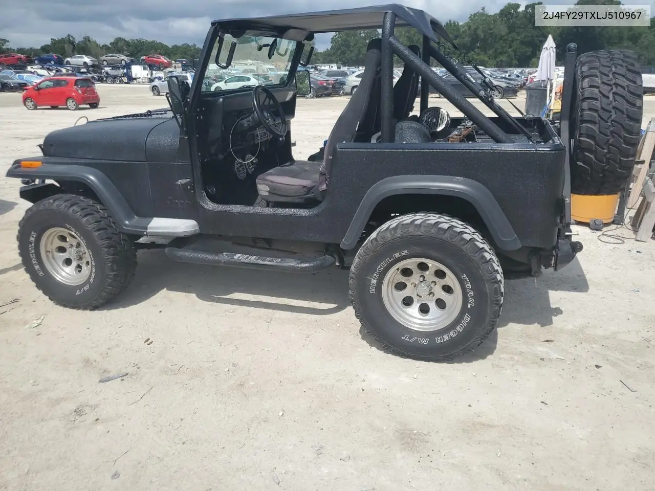 1990 Jeep Wrangler / Yj VIN: 2J4FY29TXLJ510967 Lot: 63497145