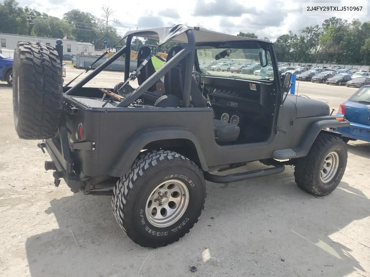 1990 Jeep Wrangler / Yj VIN: 2J4FY29TXLJ510967 Lot: 63497145