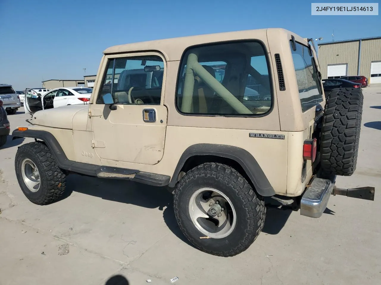 1990 Jeep Wrangler / Yj S VIN: 2J4FY19E1LJ514613 Lot: 88659635