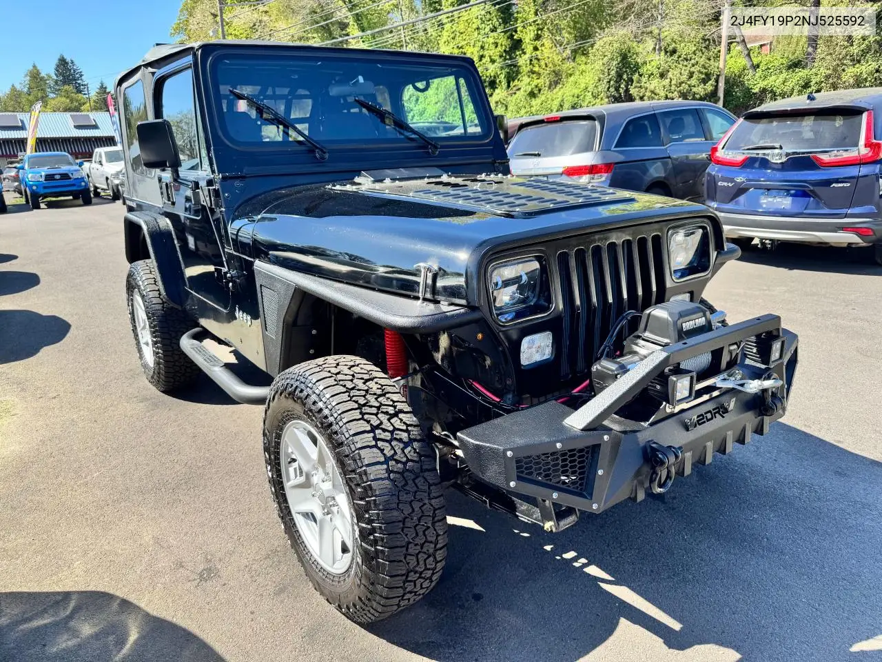 1992 Jeep Wrangler / Yj S VIN: 2J4FY19P2NJ525592 Lot: 56413695