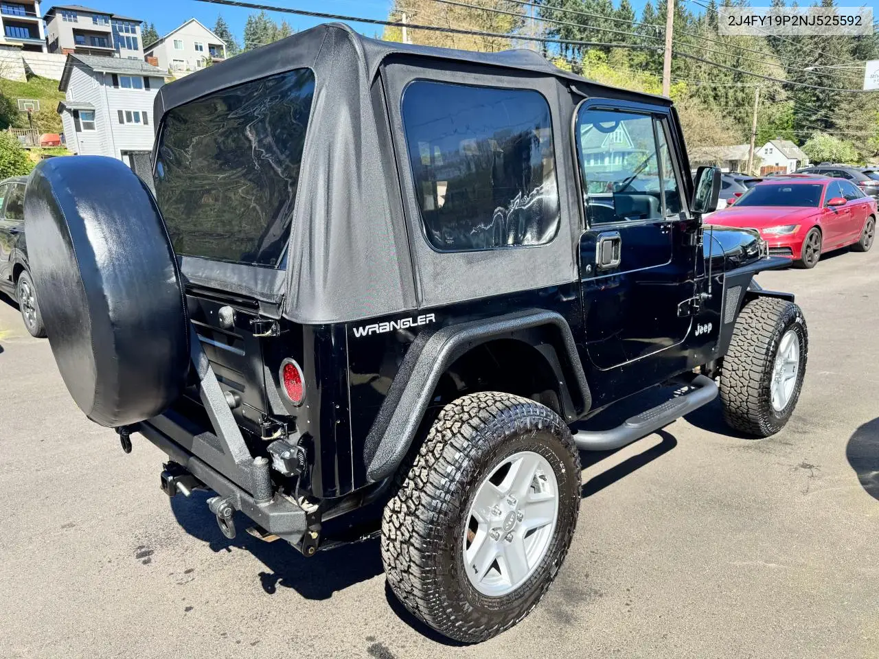 1992 Jeep Wrangler / Yj S VIN: 2J4FY19P2NJ525592 Lot: 56413695