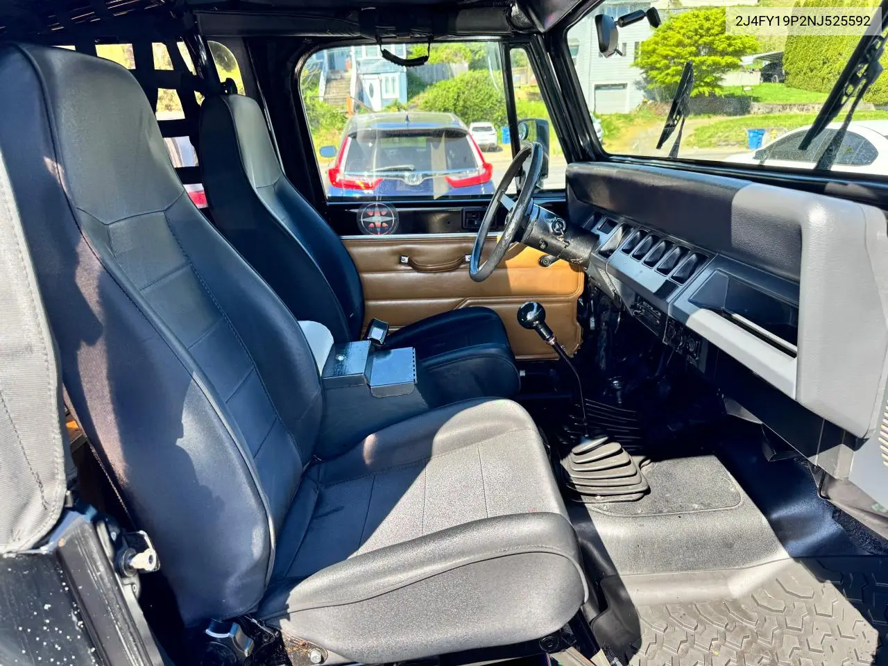 1992 Jeep Wrangler / Yj S VIN: 2J4FY19P2NJ525592 Lot: 56413695