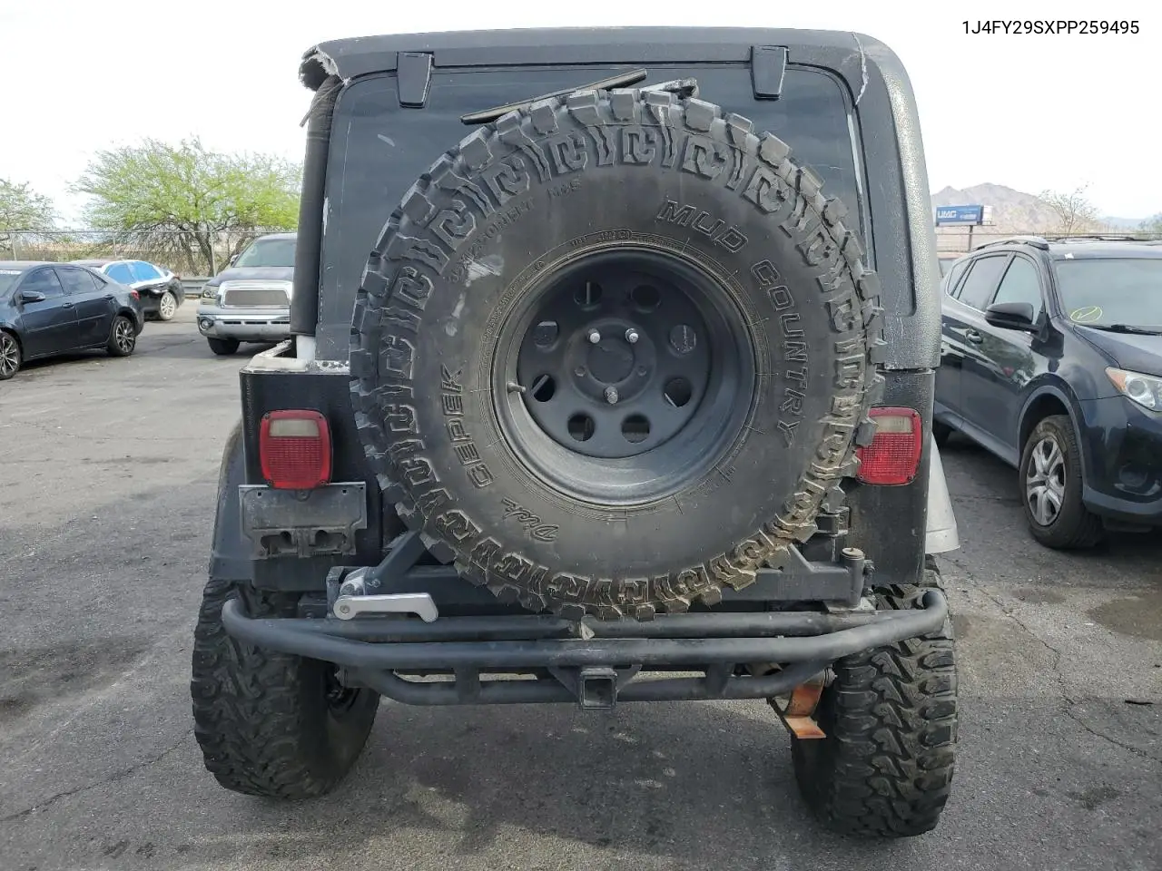 1993 Jeep Wrangler / Yj VIN: 1J4FY29SXPP259495 Lot: 53578225