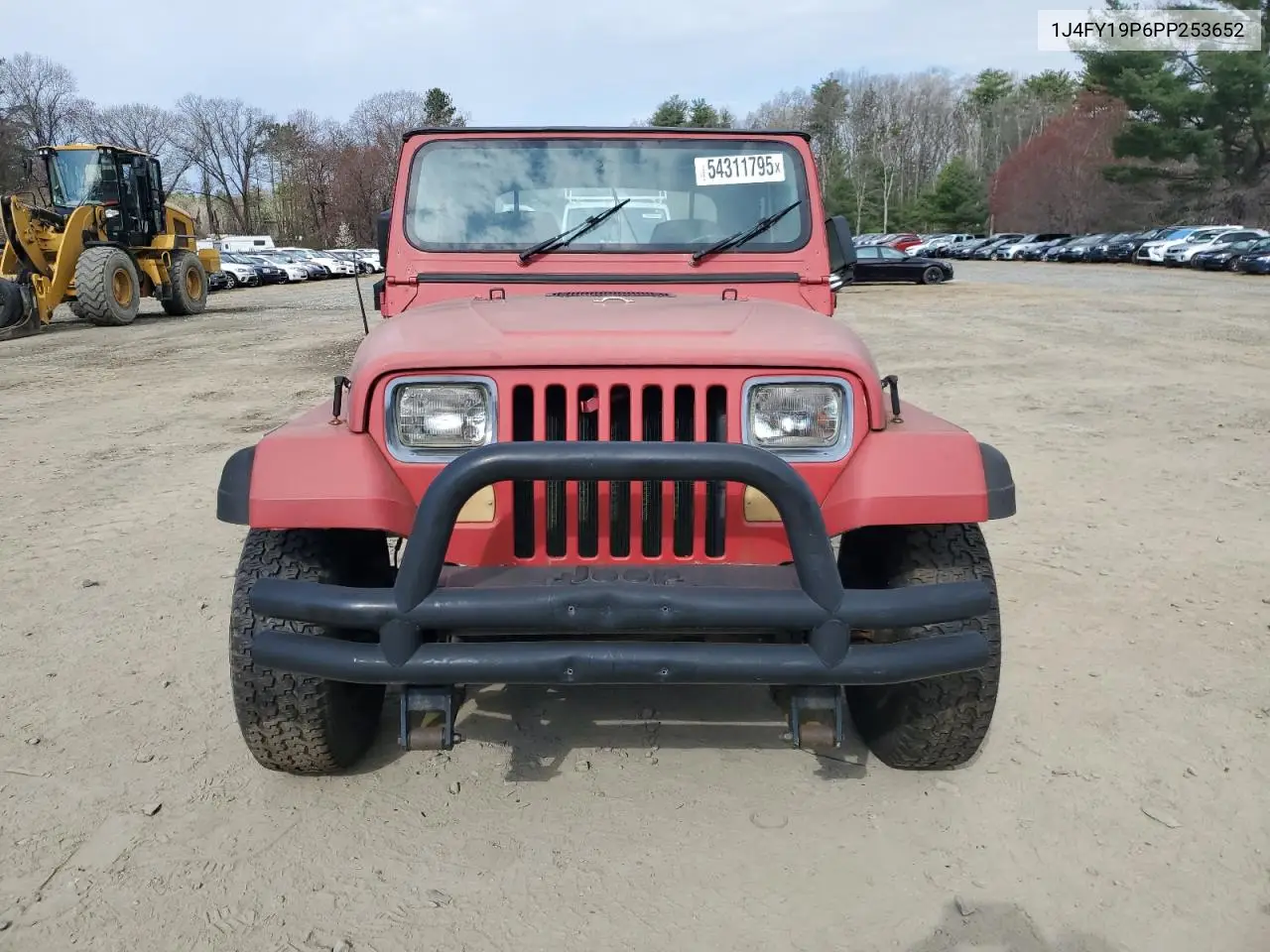 1993 Jeep Wrangler / Yj S VIN: 1J4FY19P6PP253652 Lot: 54311795