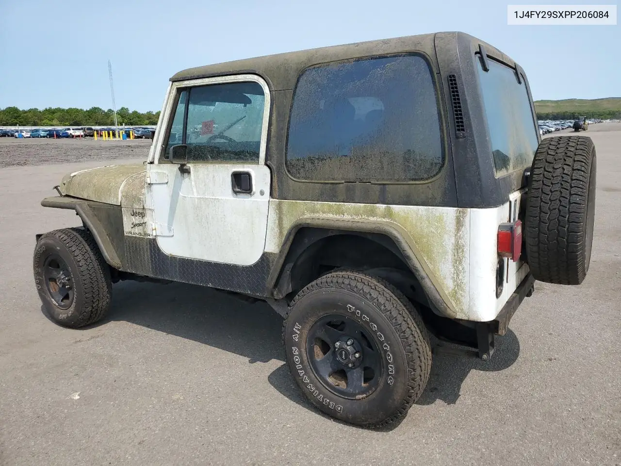 1993 Jeep Wrangler / Yj VIN: 1J4FY29SXPP206084 Lot: 59419925