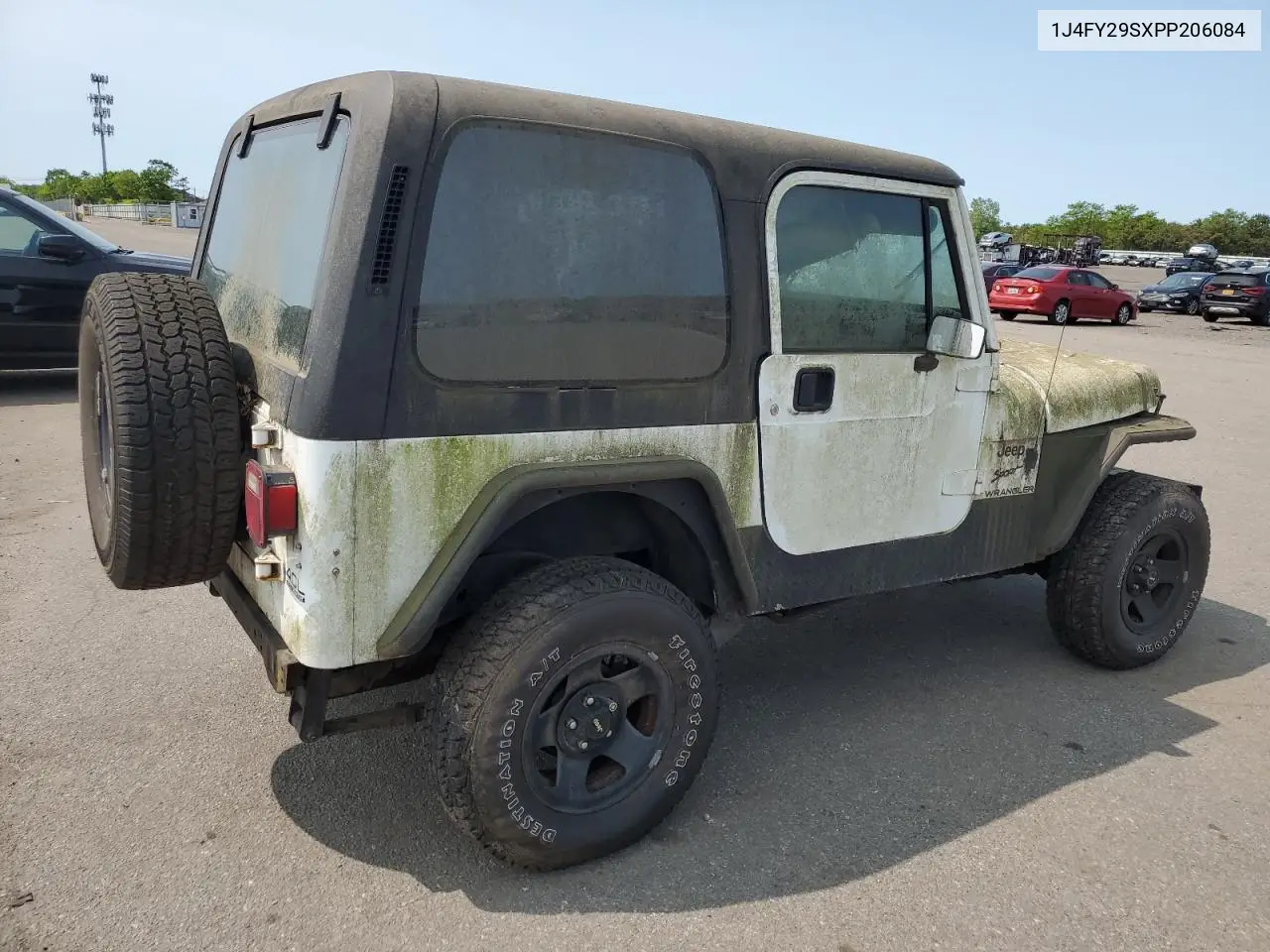 1993 Jeep Wrangler / Yj VIN: 1J4FY29SXPP206084 Lot: 59419925