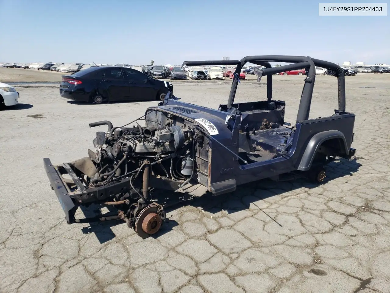 1993 Jeep Wrangler / Yj VIN: 1J4FY29S1PP204403 Lot: 59502405