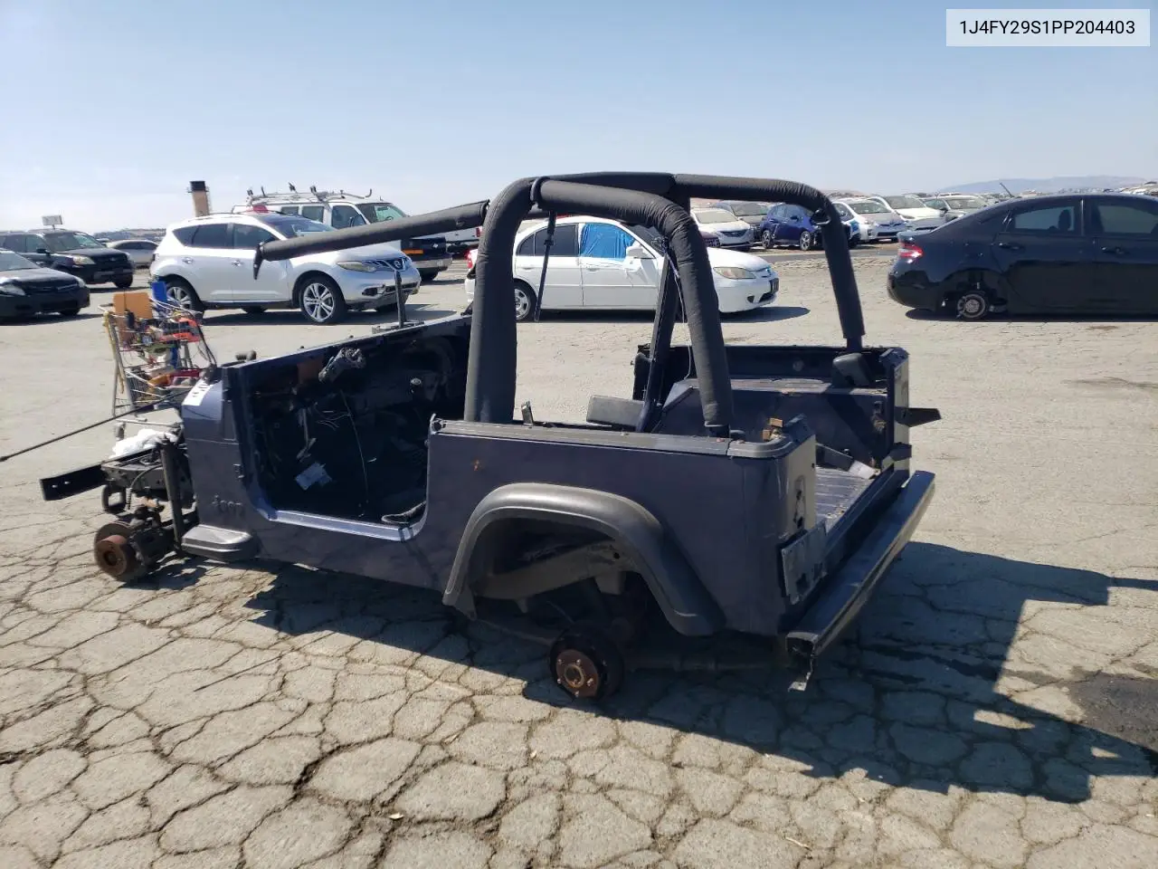 1993 Jeep Wrangler / Yj VIN: 1J4FY29S1PP204403 Lot: 59502405