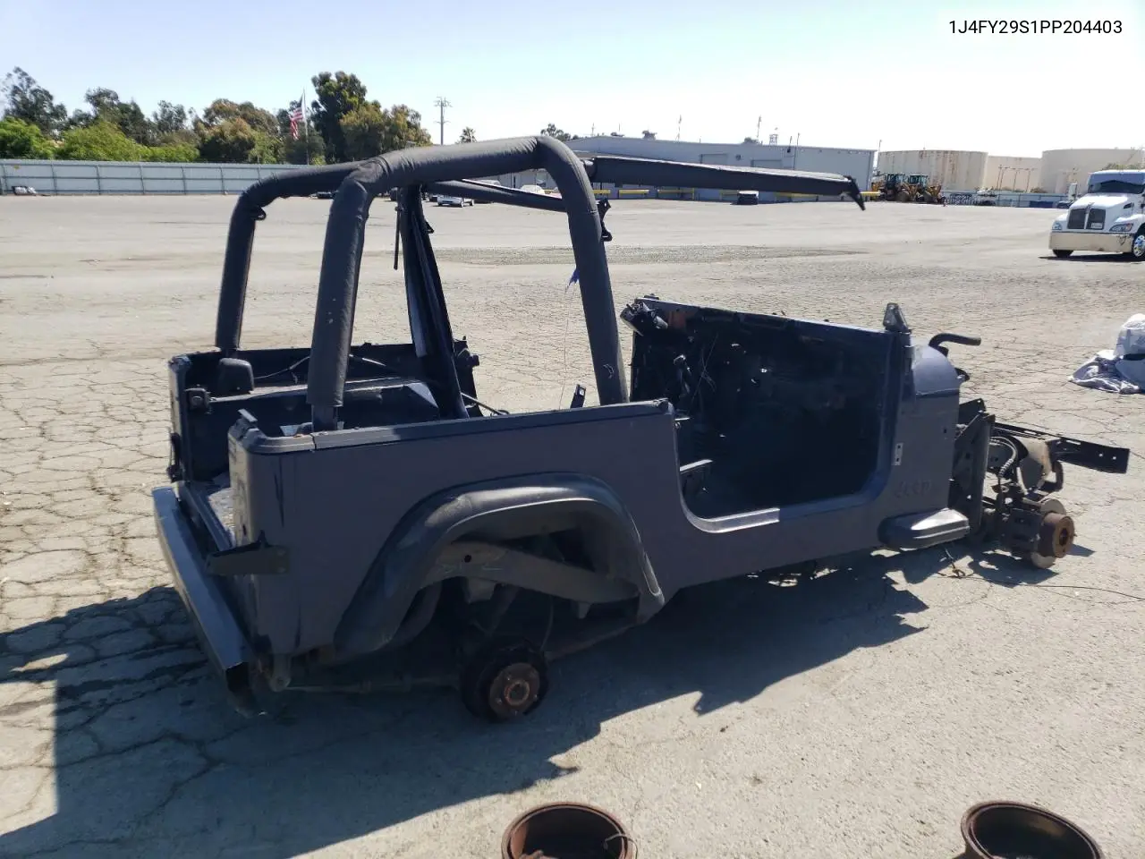 1993 Jeep Wrangler / Yj VIN: 1J4FY29S1PP204403 Lot: 59502405