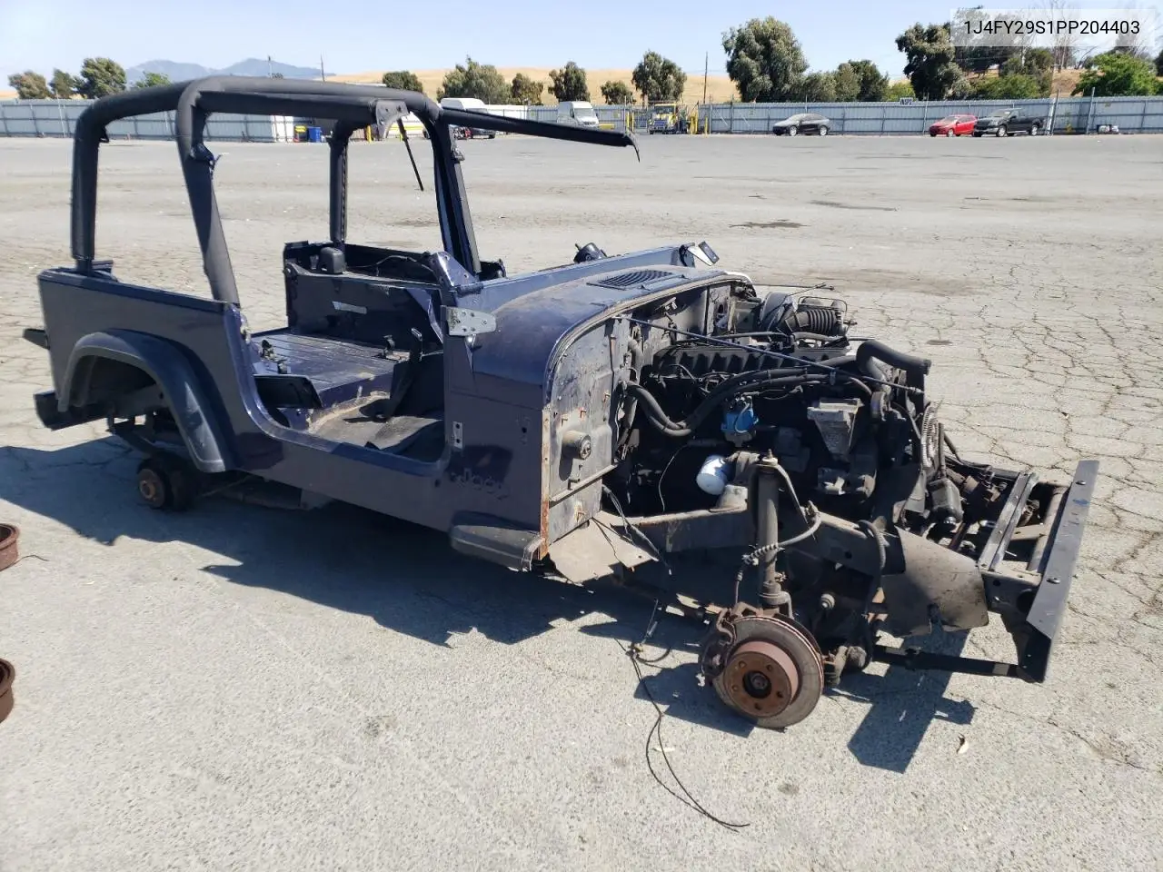 1993 Jeep Wrangler / Yj VIN: 1J4FY29S1PP204403 Lot: 59502405