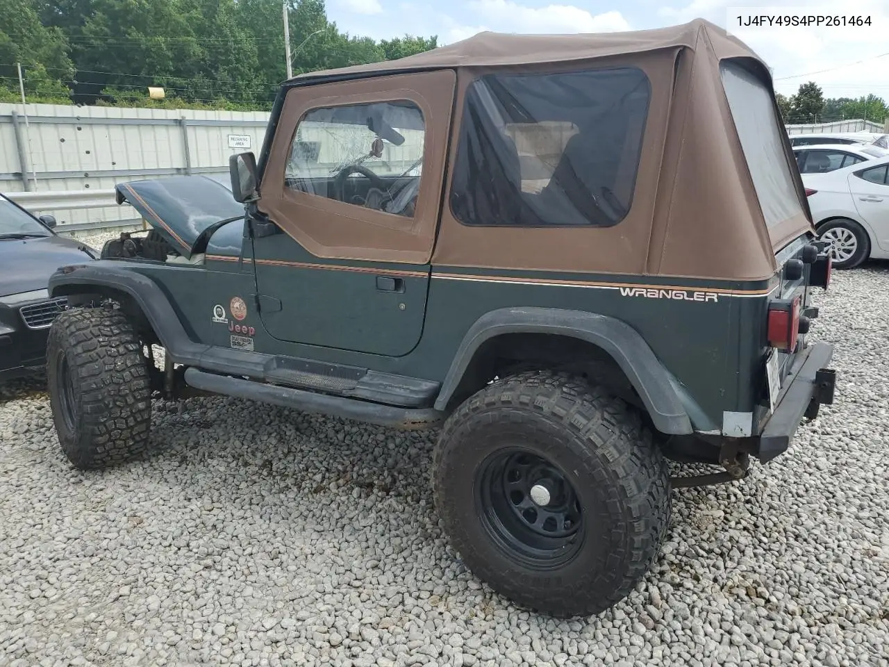 1993 Jeep Wrangler / Yj Sahara VIN: 1J4FY49S4PP261464 Lot: 59956675