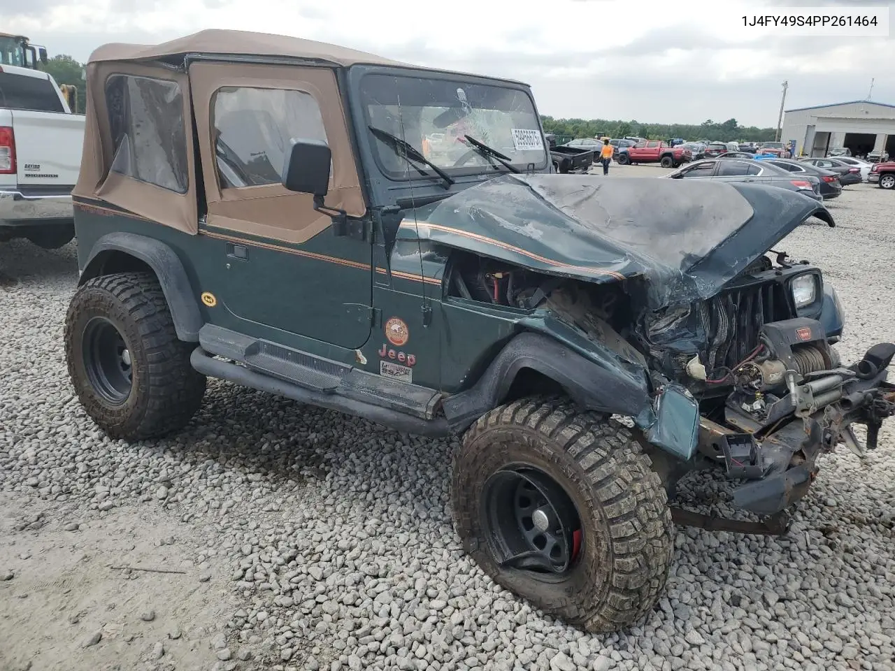 1993 Jeep Wrangler / Yj Sahara VIN: 1J4FY49S4PP261464 Lot: 59956675