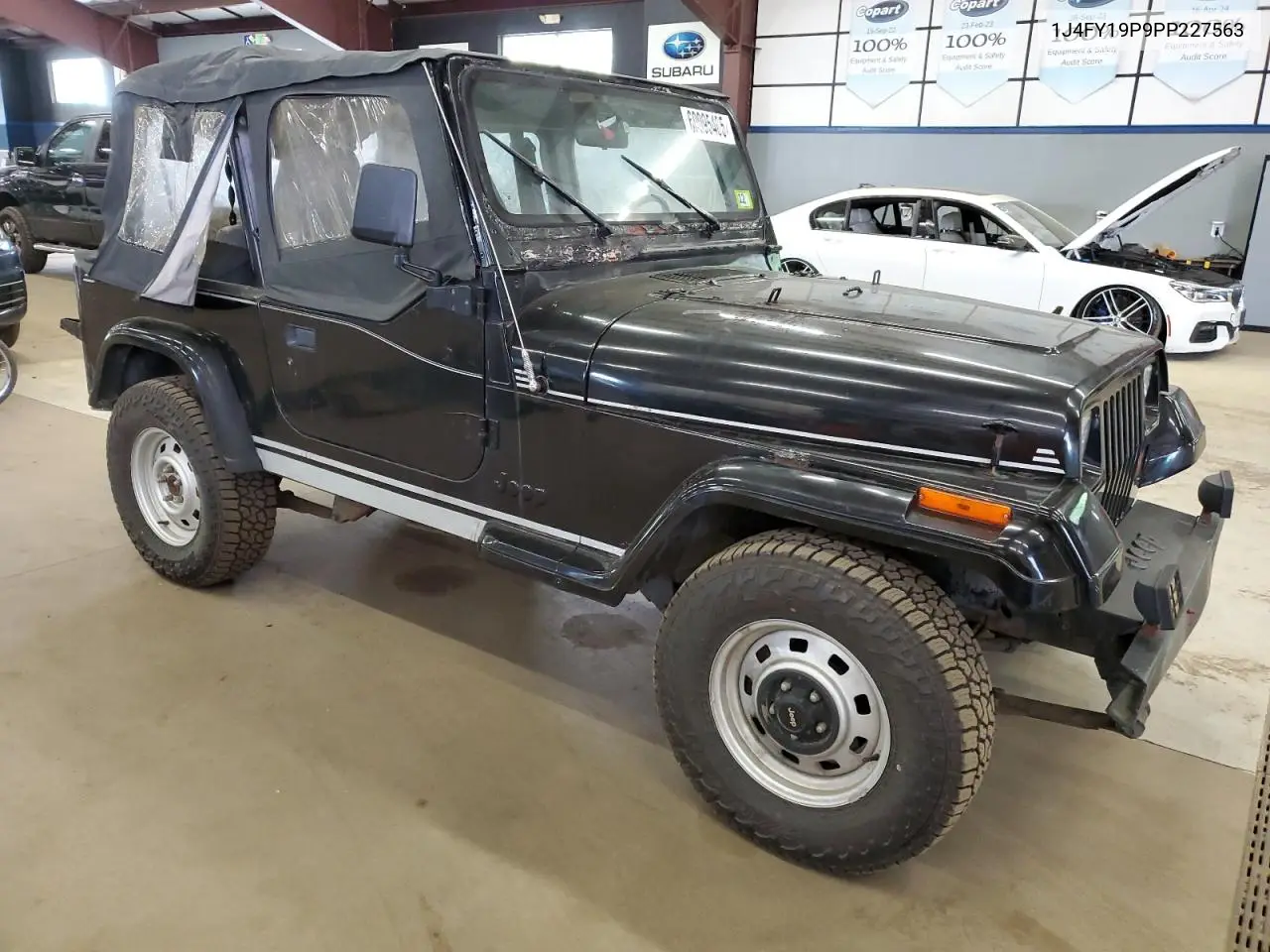 1993 Jeep Wrangler / Yj S VIN: 1J4FY19P9PP227563 Lot: 60095405