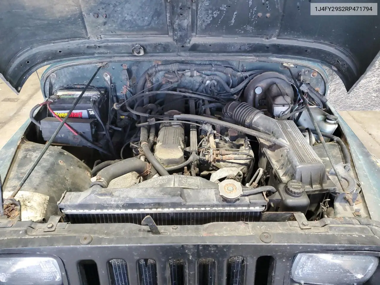 1994 Jeep Wrangler / Yj Se VIN: 1J4FY29S2RP471794 Lot: 47488005