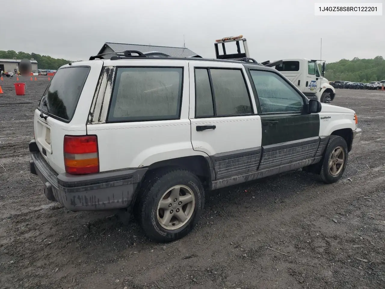 1994 Jeep Grand Cherokee Laredo VIN: 1J4GZ58S8RC122201 Lot: 55216165