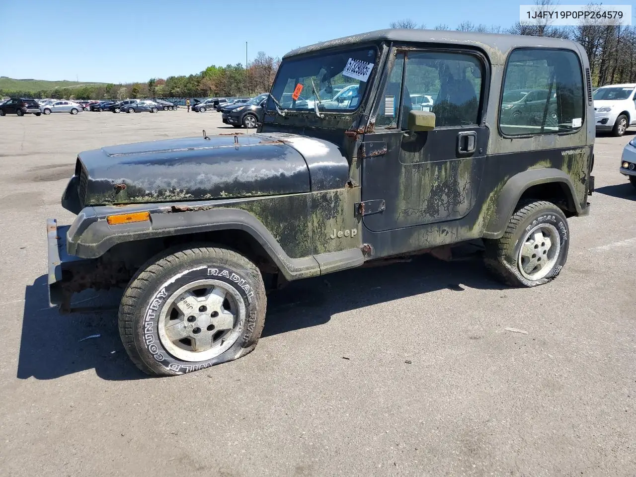 1994 Jeep Wrangler / Yj S VIN: 1J4FY19P0PP264579 Lot: 57329085