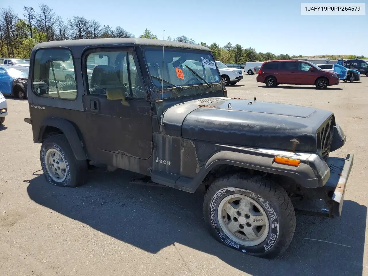 1994 Jeep Wrangler / Yj S VIN: 1J4FY19P0PP264579 Lot: 57329085