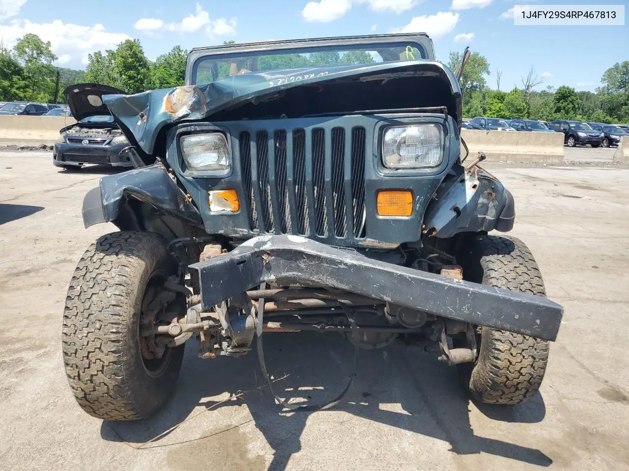 1994 Jeep Wrangler / Yj Se VIN: 1J4FY29S4RP467813 Lot: 62484855
