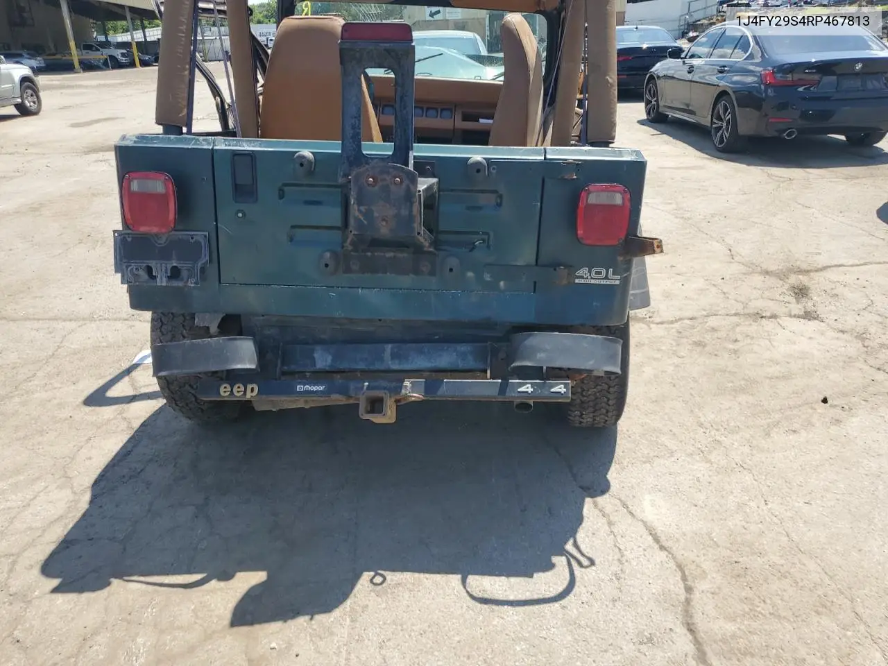 1994 Jeep Wrangler / Yj Se VIN: 1J4FY29S4RP467813 Lot: 62484855