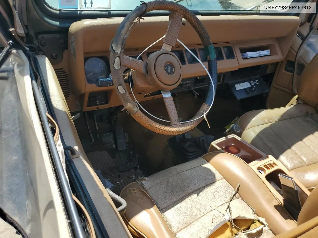 1994 Jeep Wrangler / Yj Se VIN: 1J4FY29S4RP467813 Lot: 62484855