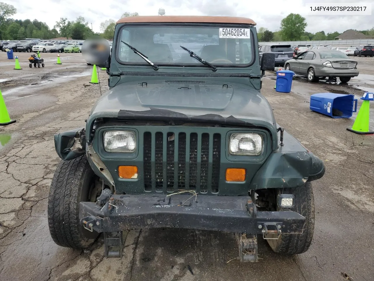 1995 Jeep Wrangler / Yj Sahara VIN: 1J4FY49S7SP230217 Lot: 50462054