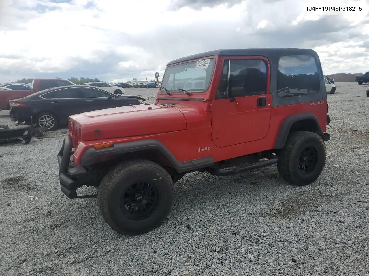 1995 Jeep Wrangler / Yj S VIN: 1J4FY19P4SP318216 Lot: 52751605