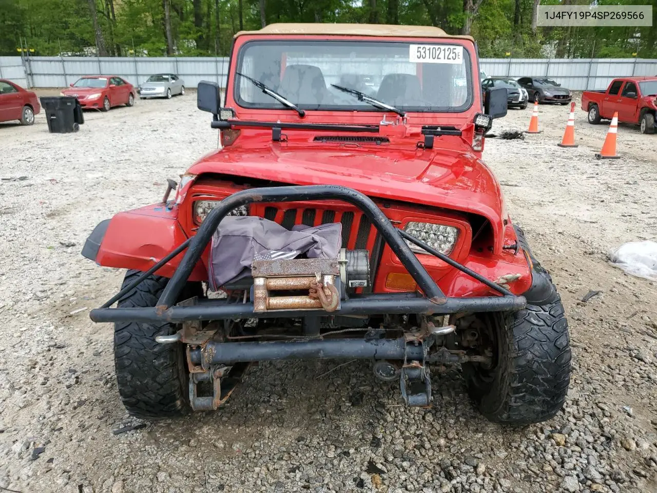 1995 Jeep Wrangler / Yj S VIN: 1J4FY19P4SP269566 Lot: 53102125