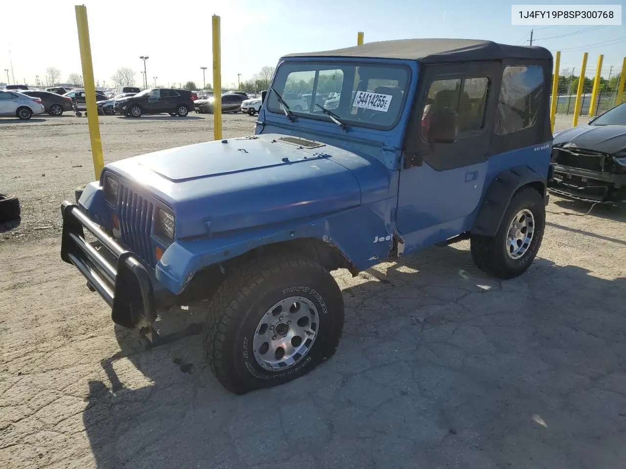 1995 Jeep Wrangler / Yj S VIN: 1J4FY19P8SP300768 Lot: 54414255