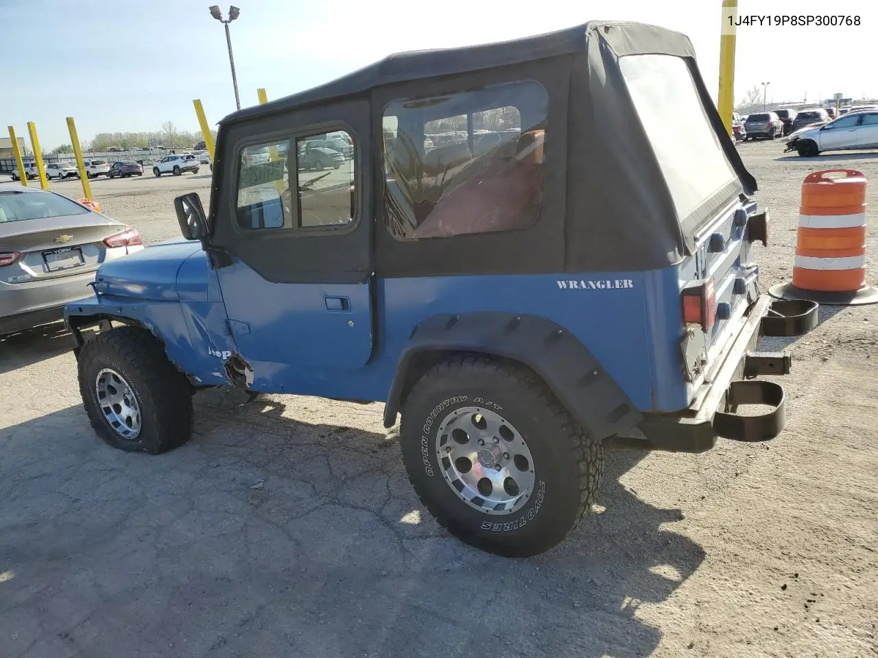 1995 Jeep Wrangler / Yj S VIN: 1J4FY19P8SP300768 Lot: 54414255