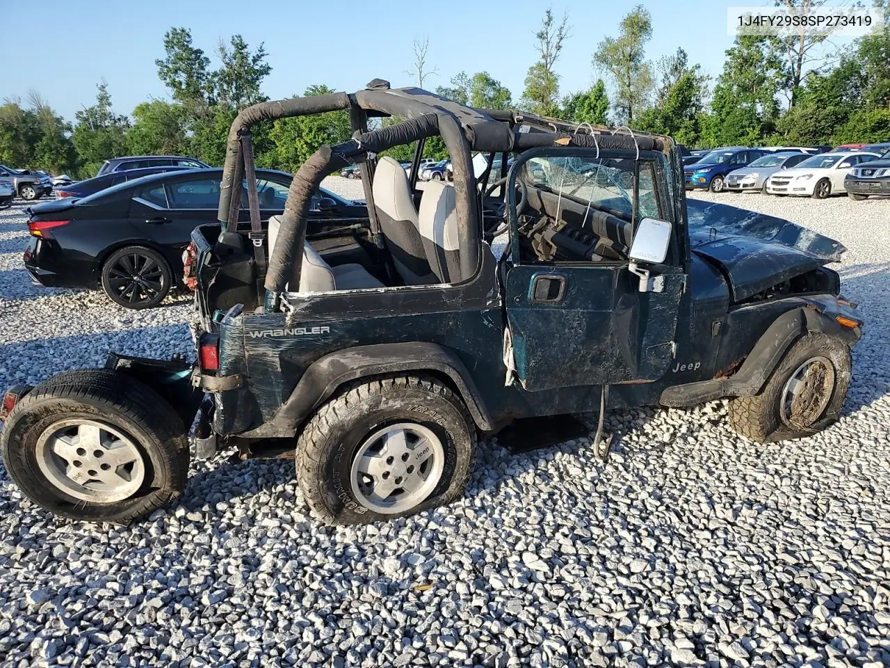 1995 Jeep Wrangler / Yj Se VIN: 1J4FY29S8SP273419 Lot: 60672285