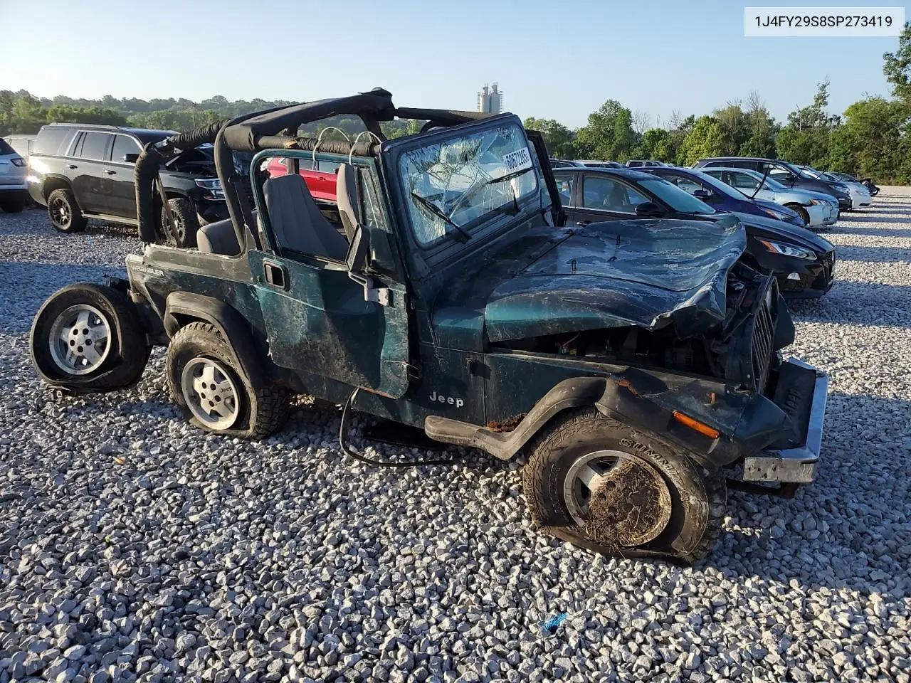 1995 Jeep Wrangler / Yj Se VIN: 1J4FY29S8SP273419 Lot: 60672285