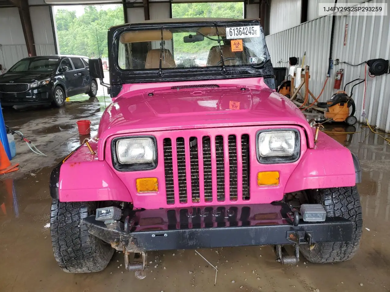 1995 Jeep Wrangler / Yj Se VIN: 1J4FY29S2SP293259 Lot: 61364245