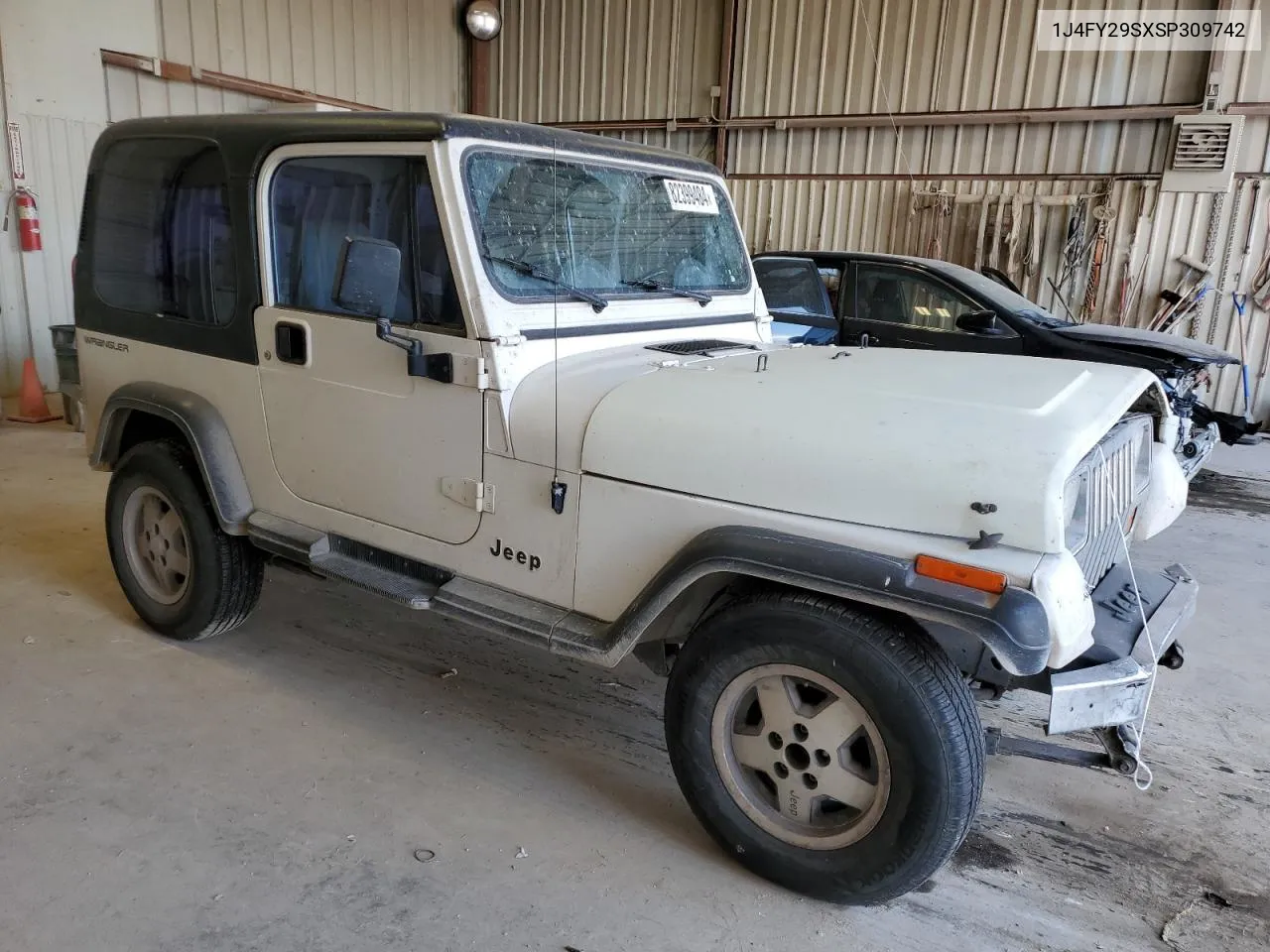 1995 Jeep Wrangler / Yj Se VIN: 1J4FY29SXSP309742 Lot: 82399484