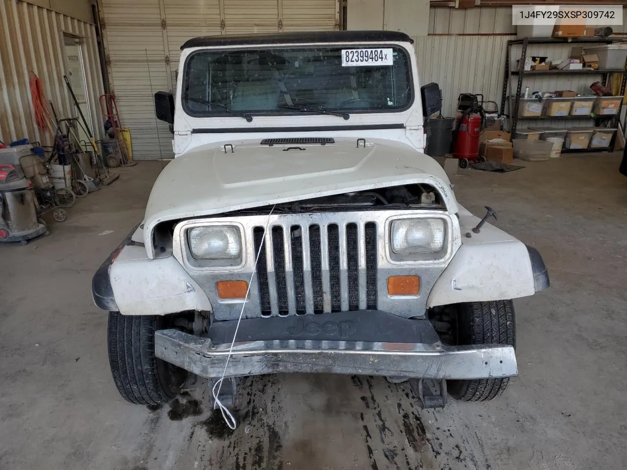 1995 Jeep Wrangler / Yj Se VIN: 1J4FY29SXSP309742 Lot: 82399484