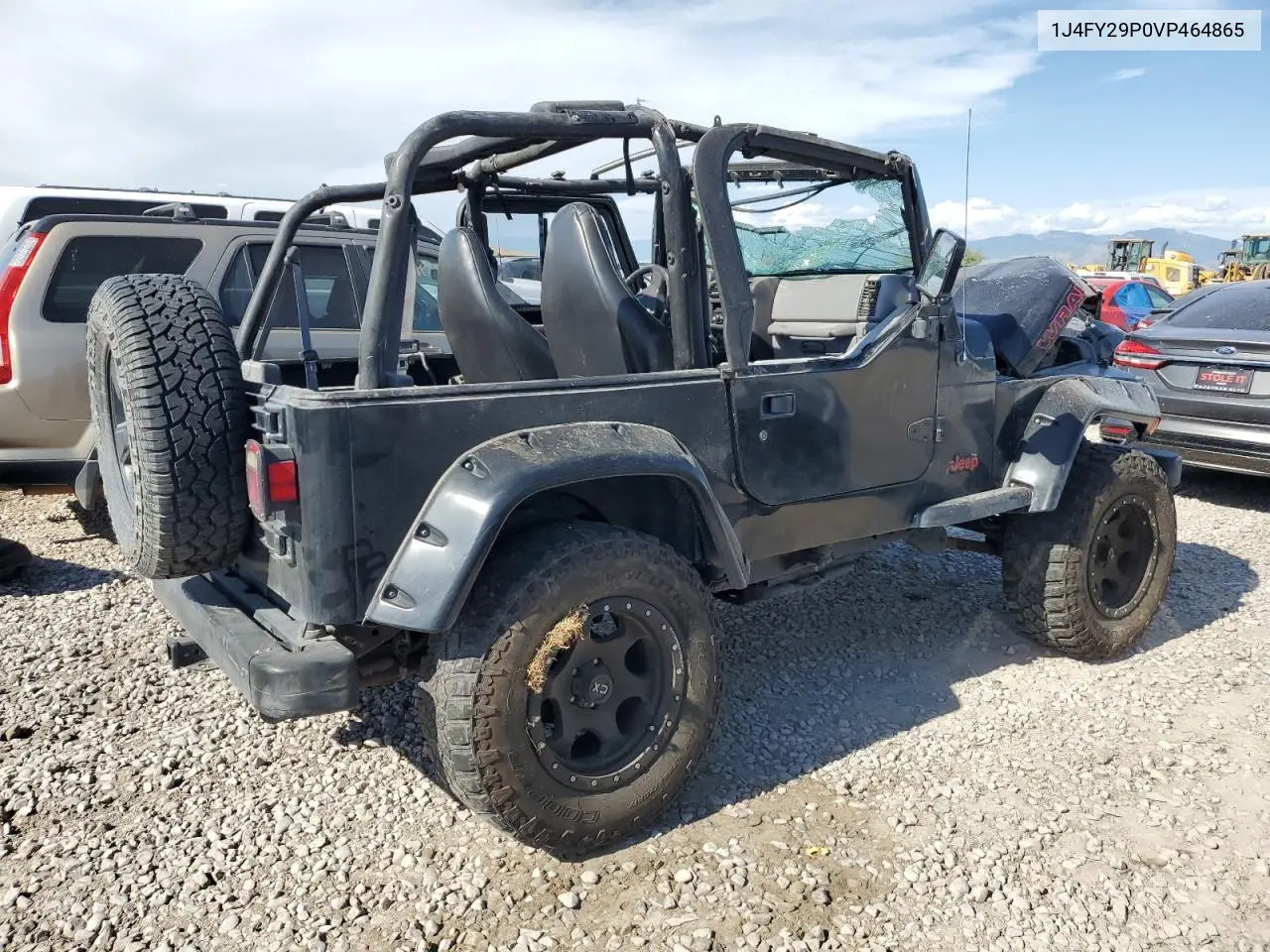 1997 Jeep Wrangler / Tj Se VIN: 1J4FY29P0VP464865 Lot: 58755975