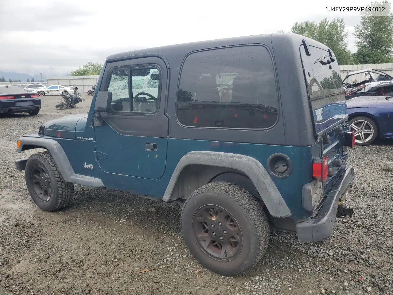 1997 Jeep Wrangler / Tj Se VIN: 1J4FY29P9VP494012 Lot: 62865075