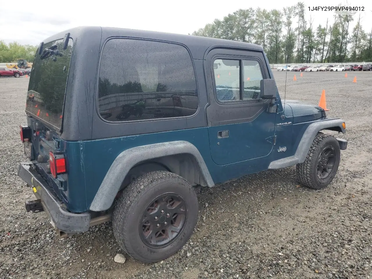 1997 Jeep Wrangler / Tj Se VIN: 1J4FY29P9VP494012 Lot: 62865075