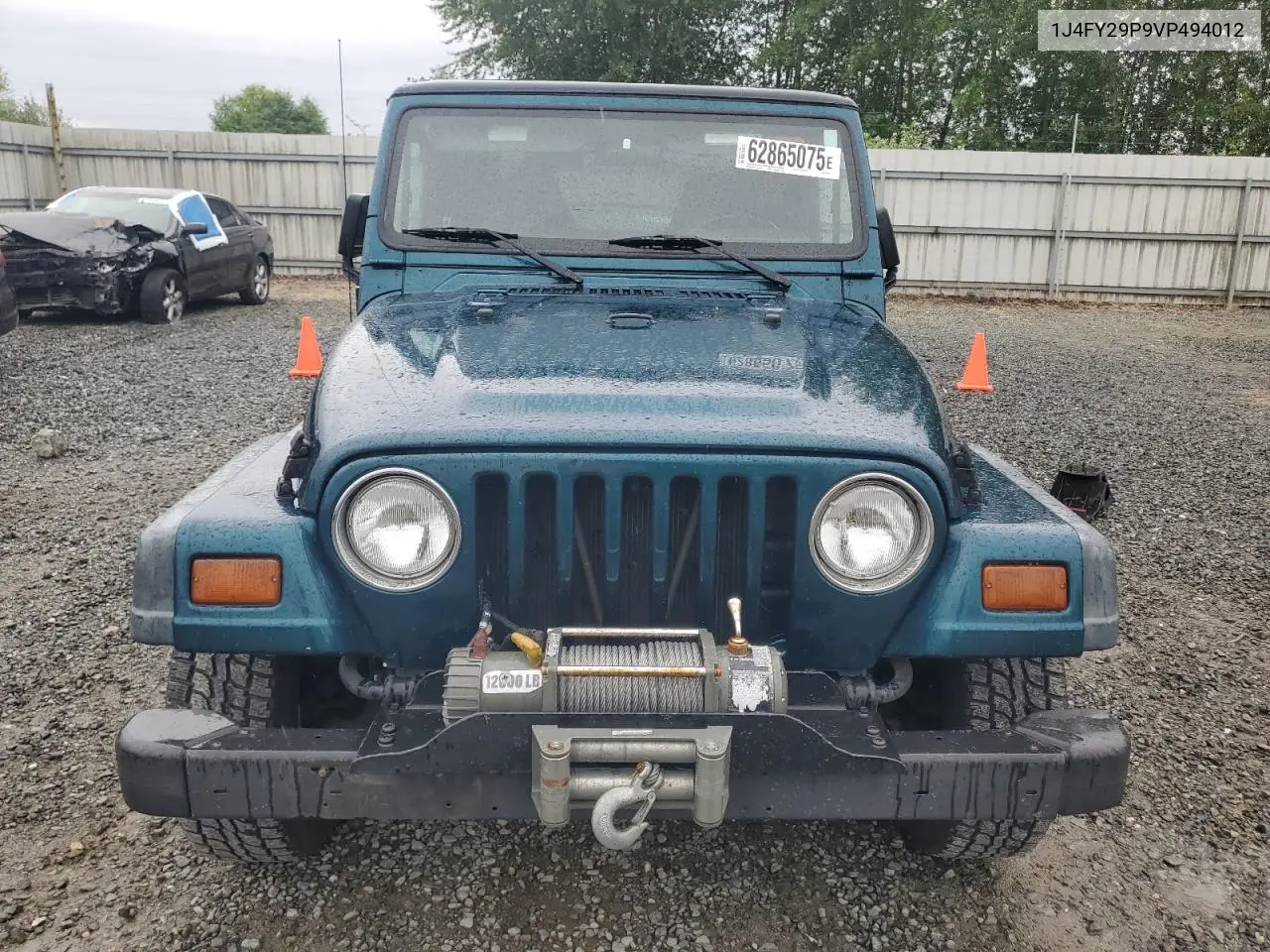 1997 Jeep Wrangler / Tj Se VIN: 1J4FY29P9VP494012 Lot: 62865075
