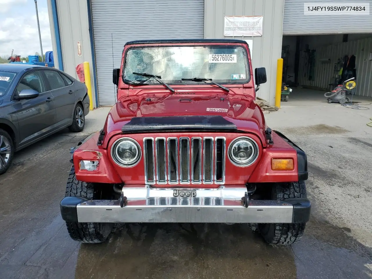 1998 Jeep Wrangler / Tj Sport VIN: 1J4FY19S5WP774834 Lot: 56276005