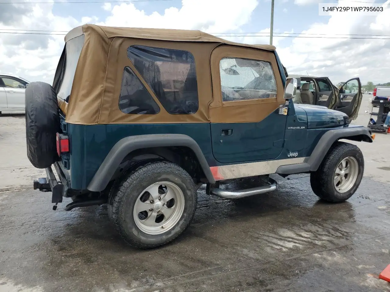 1998 Jeep Wrangler / Tj Se VIN: 1J4FY29P1WP795603 Lot: 56667205