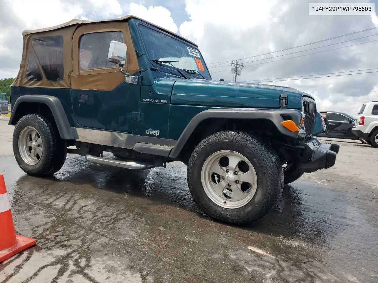 1998 Jeep Wrangler / Tj Se VIN: 1J4FY29P1WP795603 Lot: 56667205