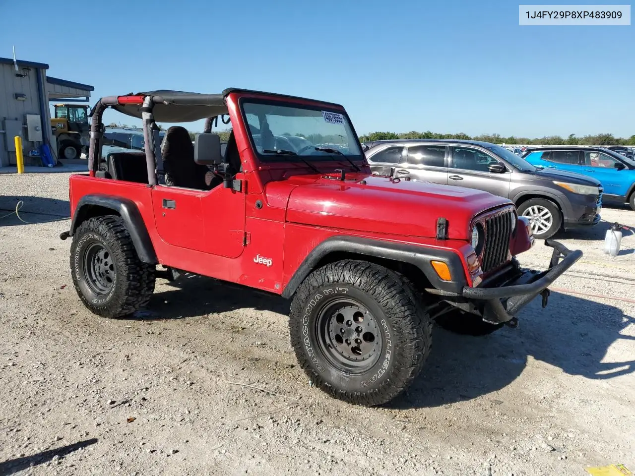 1999 Jeep Wrangler / Tj Se VIN: 1J4FY29P8XP483909 Lot: 48679555