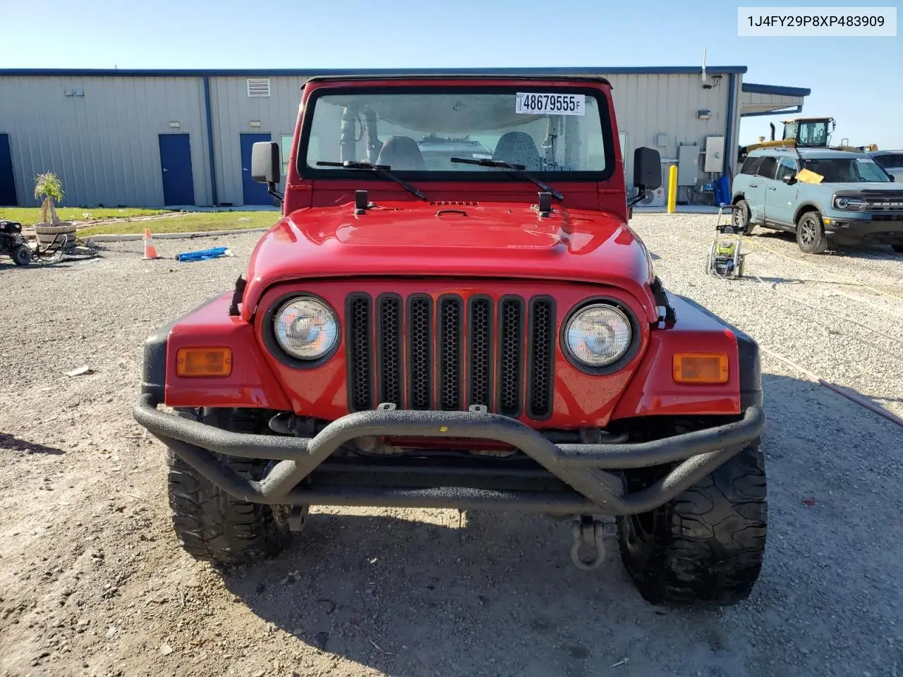 1999 Jeep Wrangler / Tj Se VIN: 1J4FY29P8XP483909 Lot: 48679555